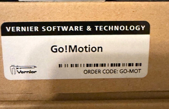 Vernier Go!Motion GO-MOT Motion Sensor Open Box USB + Logger Lite CD