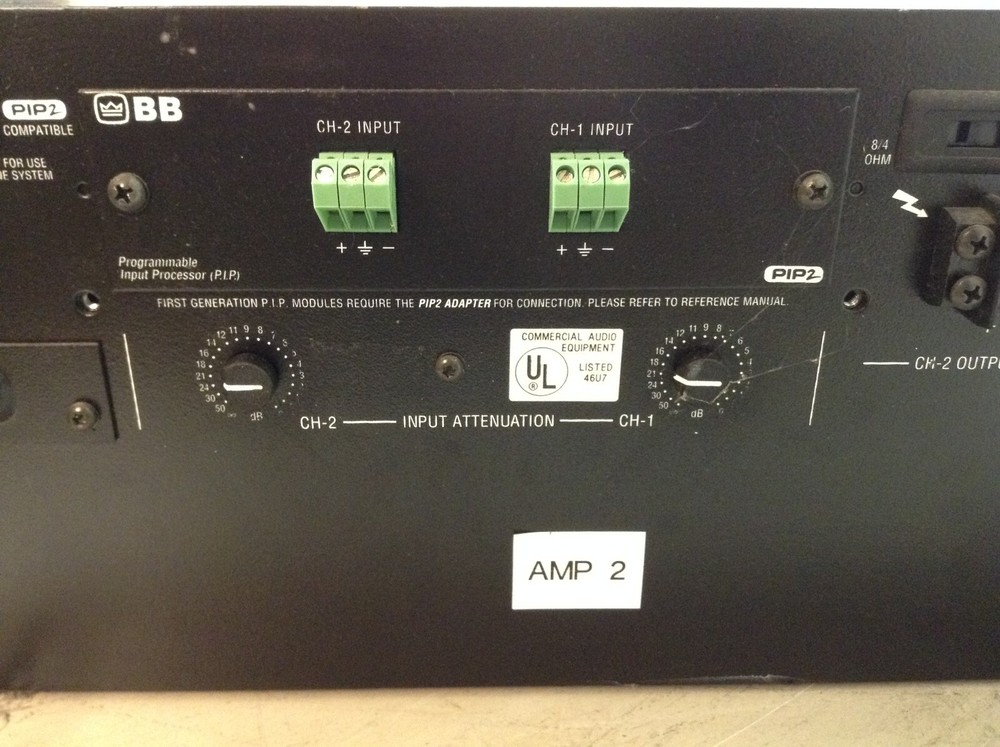 Crown Com-Tech 1610 2-Channel Power Amplifier