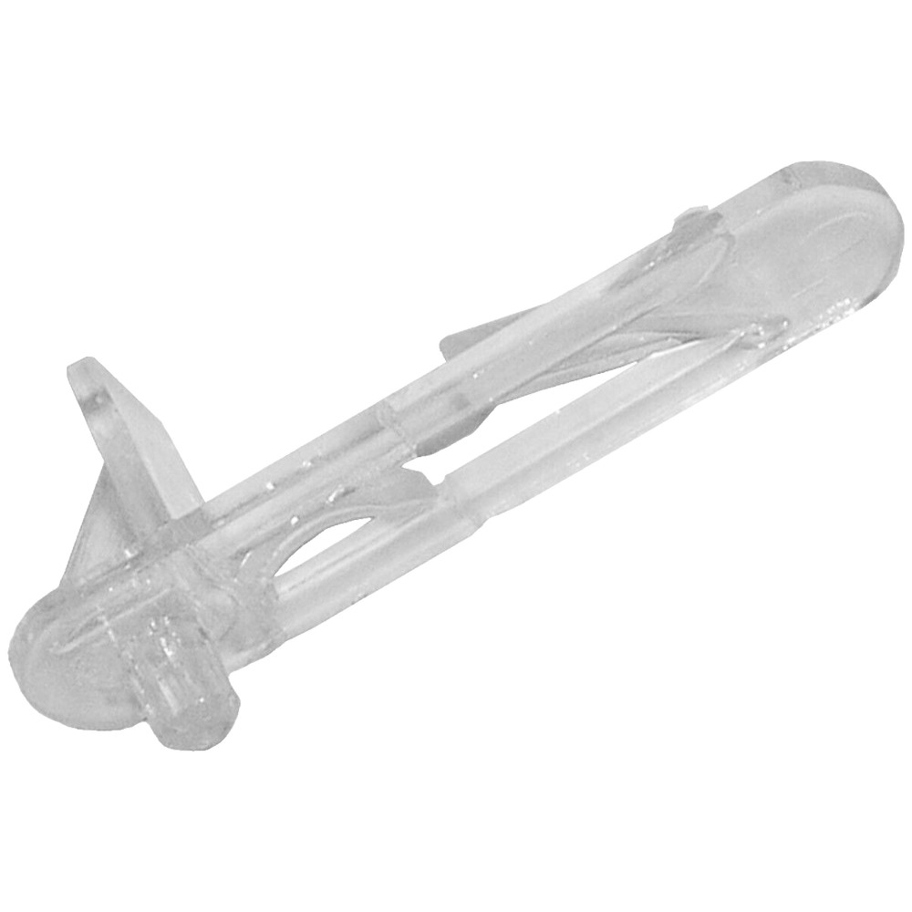 24 Pack Shelf Rest Lockdown Support 5/8" Thick Shelf 5mm diameter Shank Clear