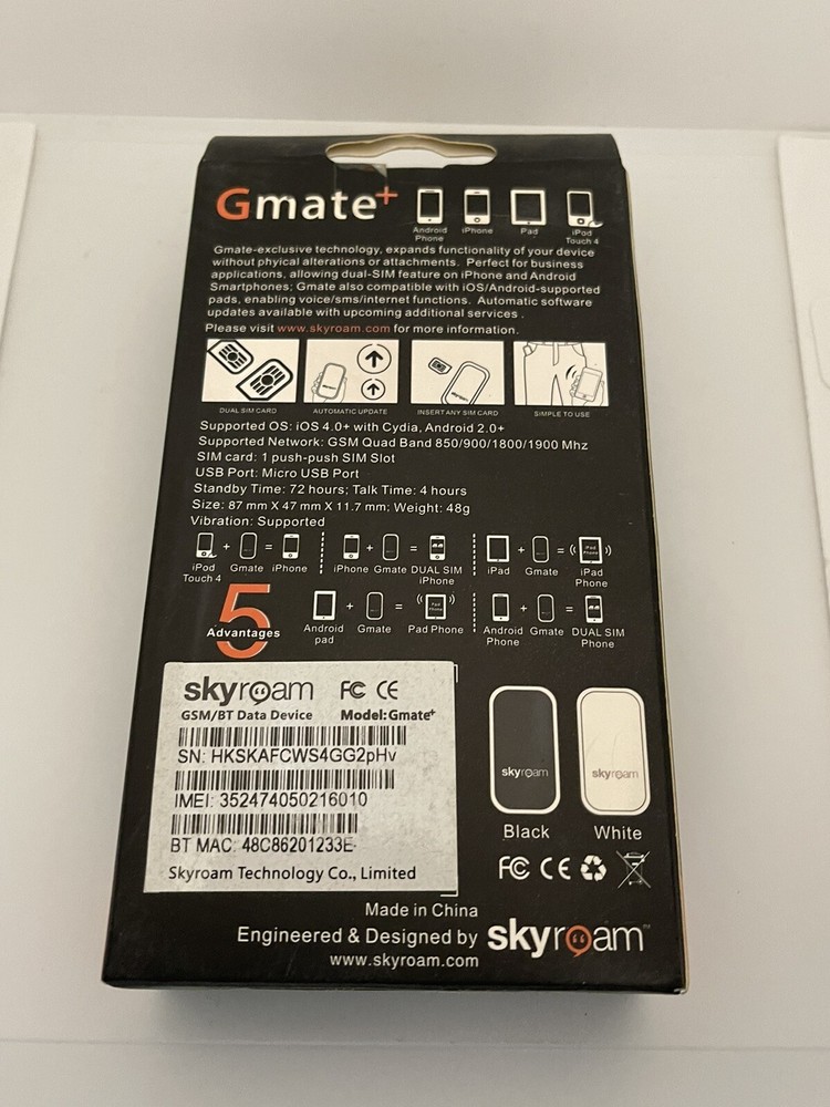 Gmate+ Skyroam GSM Data Device