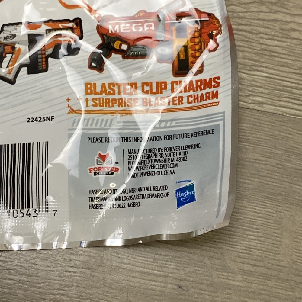 5 Pack Nerf Surprise Blaster Charm Clips