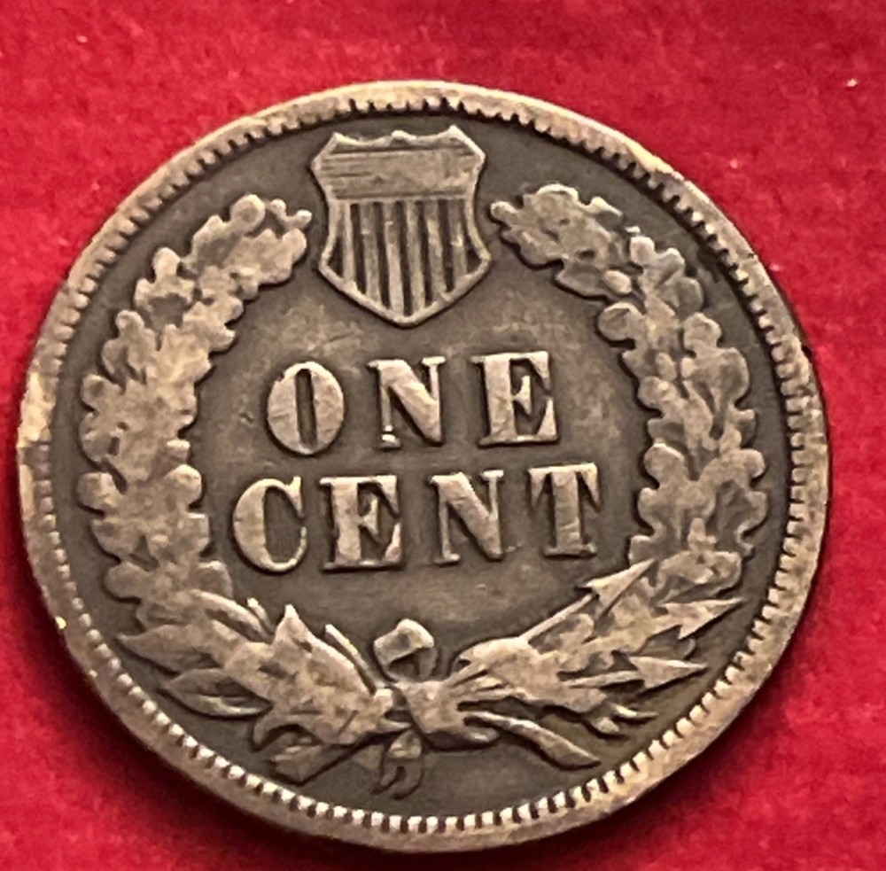 1908 indian head cent BN24