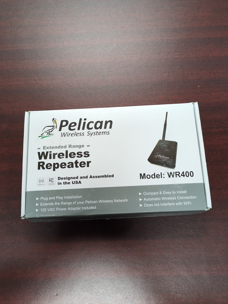 Pelican WR400 Wireless Repeater Extended Range