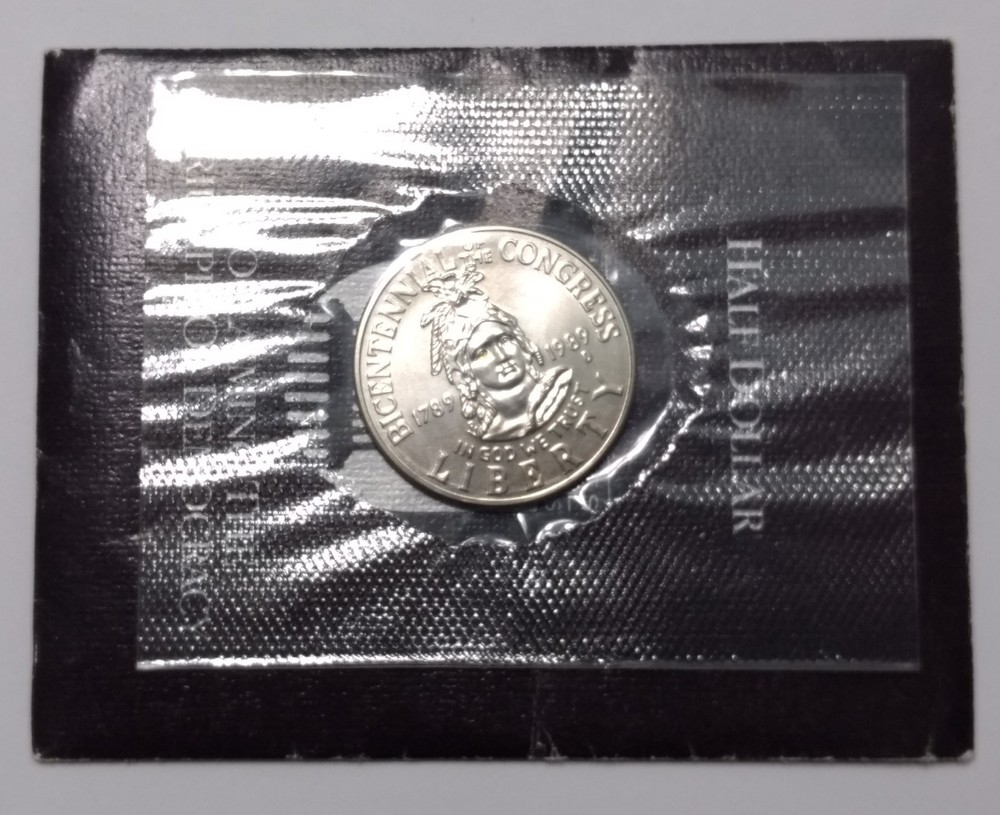 1989-D Congressional Half Dollar BU ~ OGP