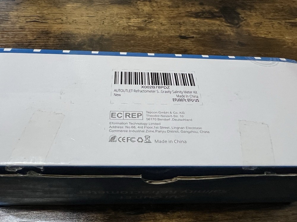 ATC Handheld Portable Salinity Refractometer