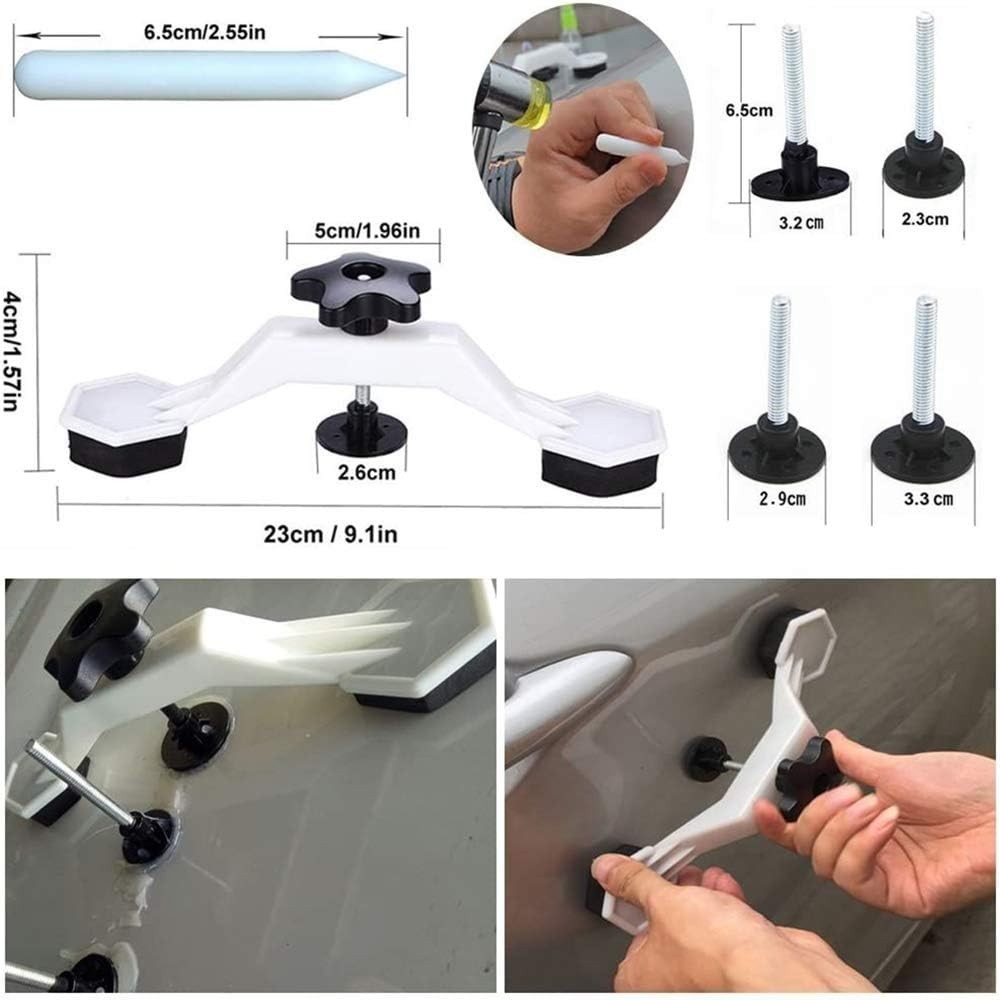Durable 45pcs Dent Puller and Bridge Set for All Vehicles - Innovative Design