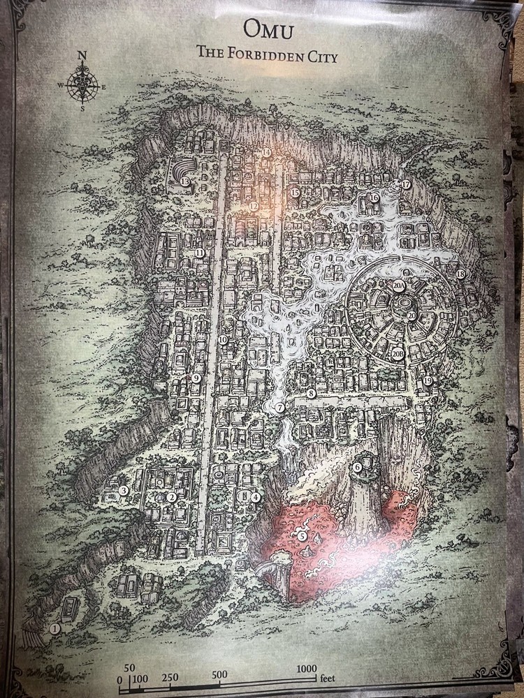 DND Tomb Of Annilation INCLUDES Full Size Maps