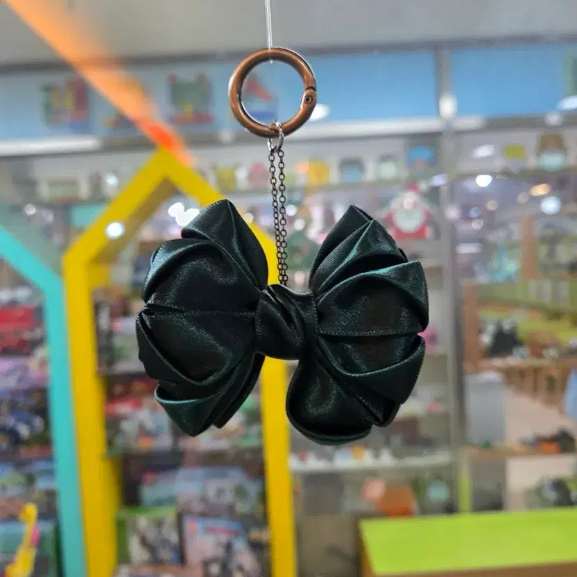 Cloud Bag + Ribbon Keyring Set, New