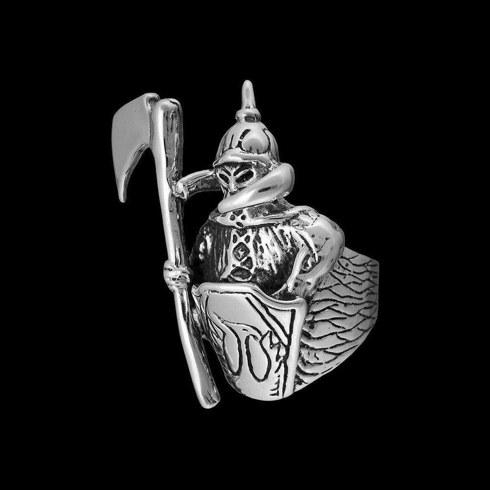 Executioner Ring, Viking Ring, 925 Sterling Silver Ring, Medieval Battle...