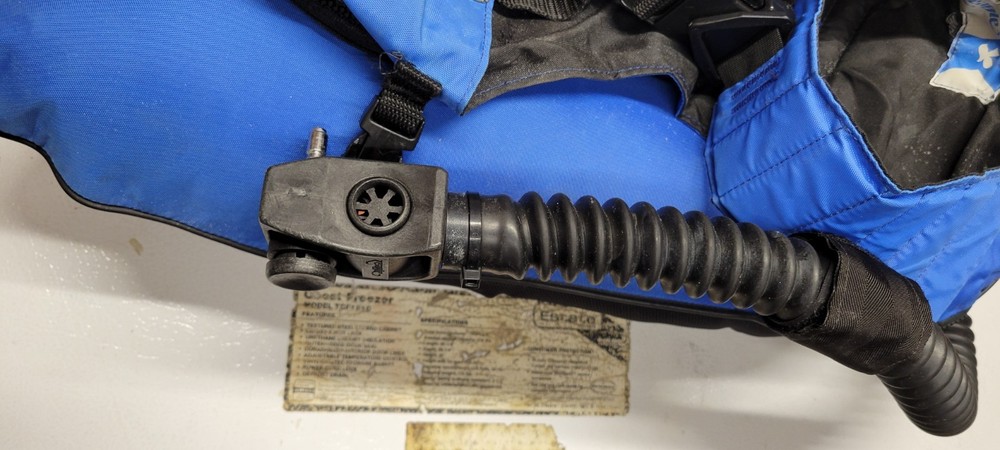 Zeagle BCD Buoyancy Compensator Medium Tested Back-inflate with Ripcord system