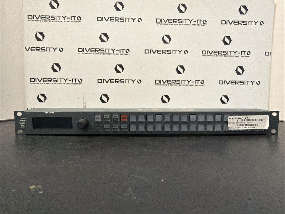 Harris RCP-32PB-OLED Router Control Panel