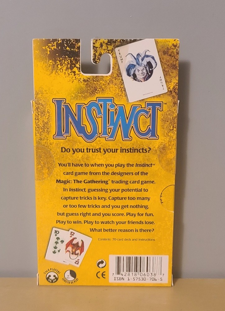 Instinct Card Game NEW & SEALED