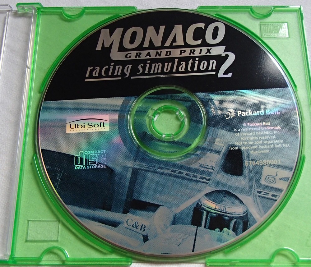 Monaco GP Racing Simulator 2 Game Ubisoft for Windows Vintage Software