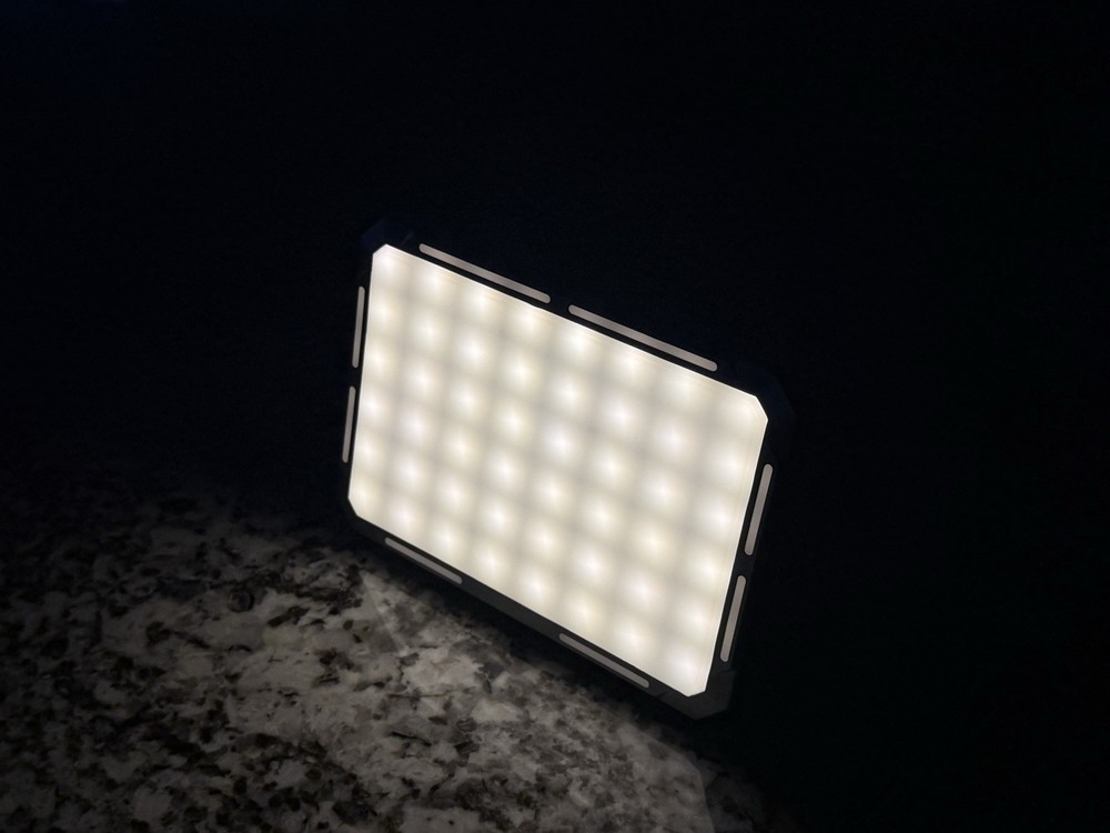 USB Rechargeable LED Work Light 7 Modes Camping Fishing Flashlight