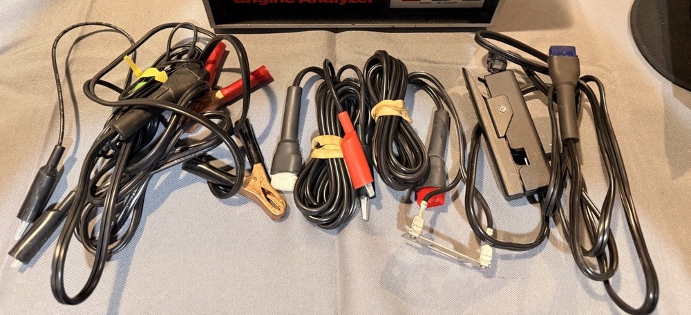 Sears Solid State Electronic Engine Analyzer Model 161.214230 with Cables