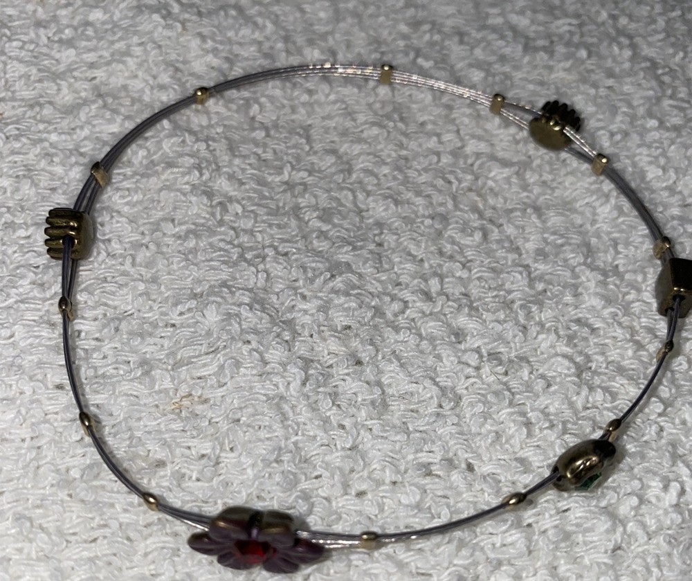 Rhinestone Wire Bracelets Handmade