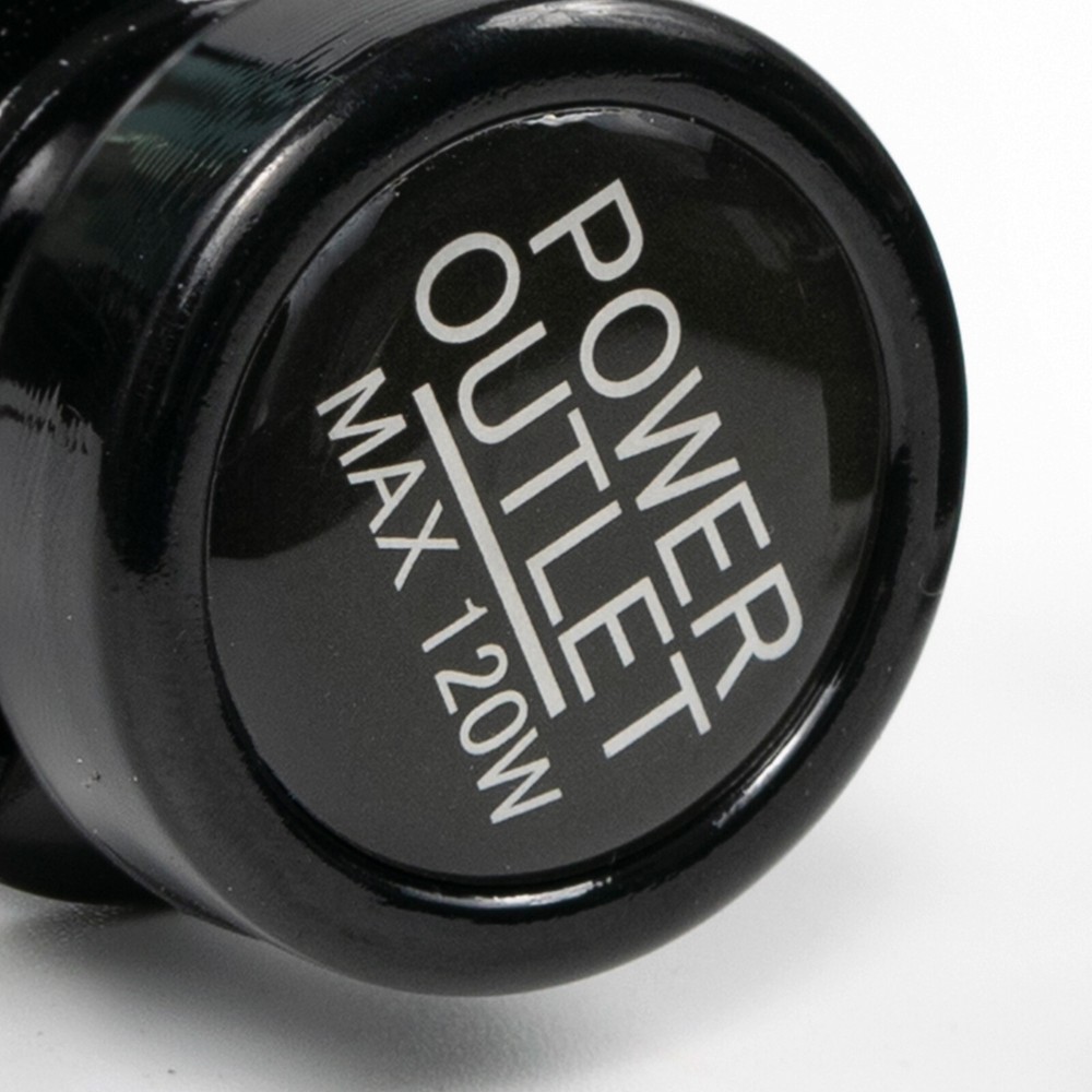 2PCS 12V 21MM Car Cigarette Lighter Plug Cover Button Power Socket US Universal