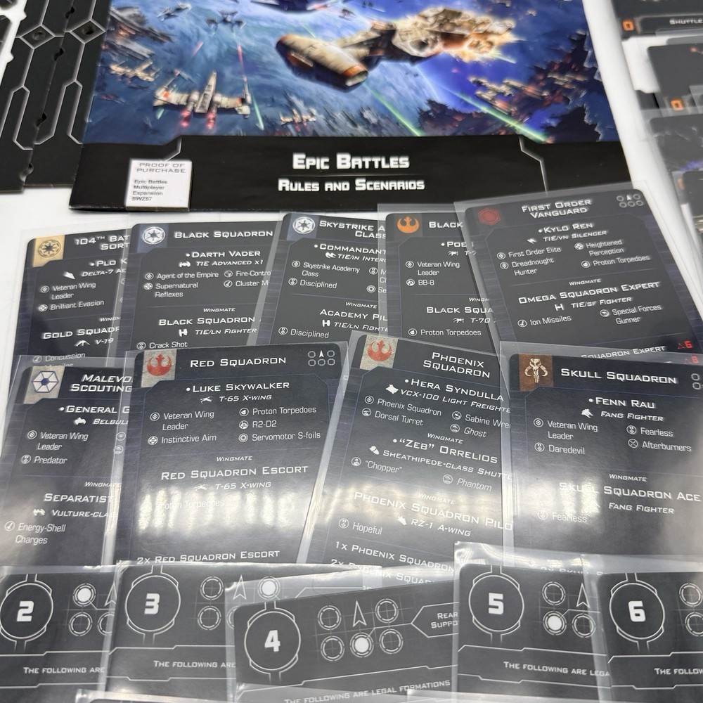 Epic Battles Star Wars X-Wing 2nd Edition Multiplayer Expansion 100% Complete