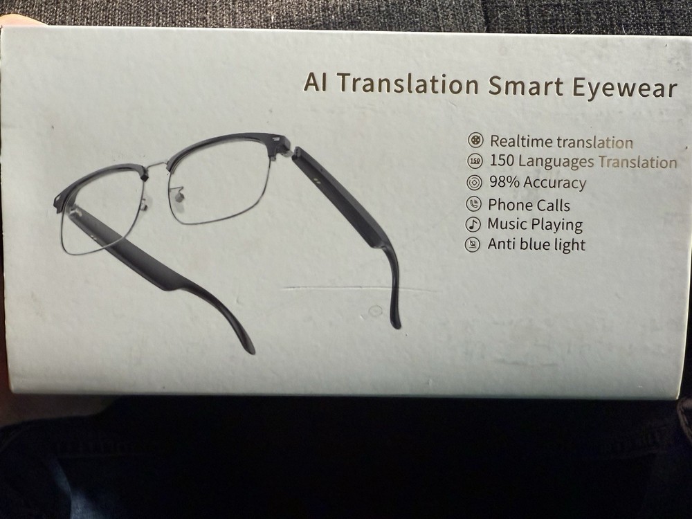 AI Translation Smart Eyewear