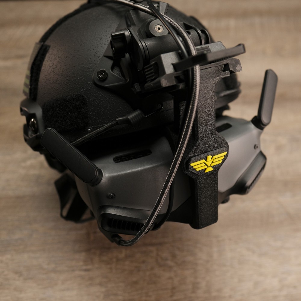 SOLID UAVS Talon – DJI Goggles 2 Helmet Mount Adapter