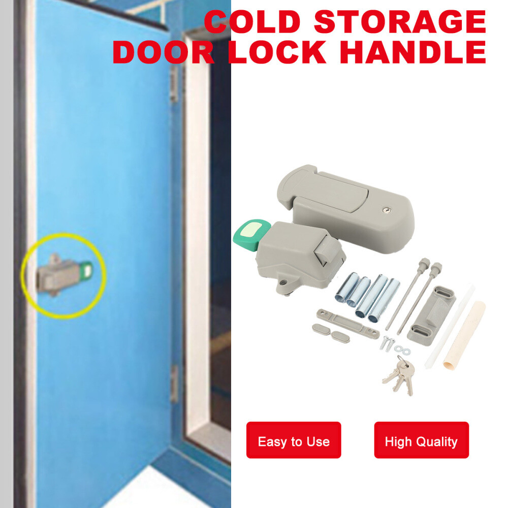 Cold Storage Doors Lock Handle PP Material Universal Freezer Door Lock Handle