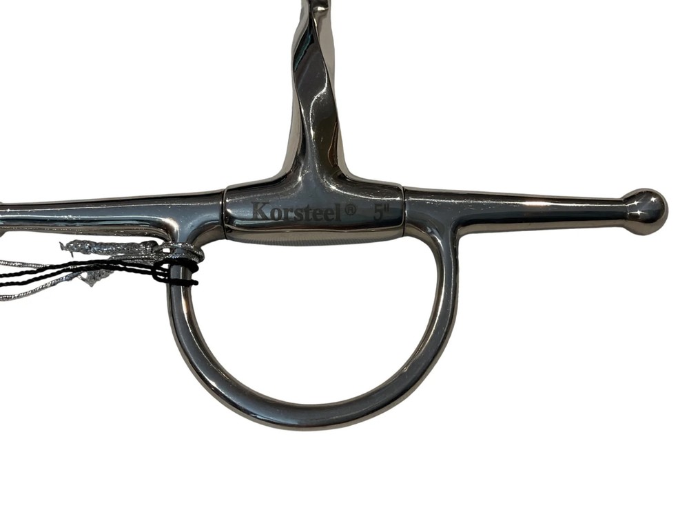 Korsteel Slow Twist Snaffle Bit 5”