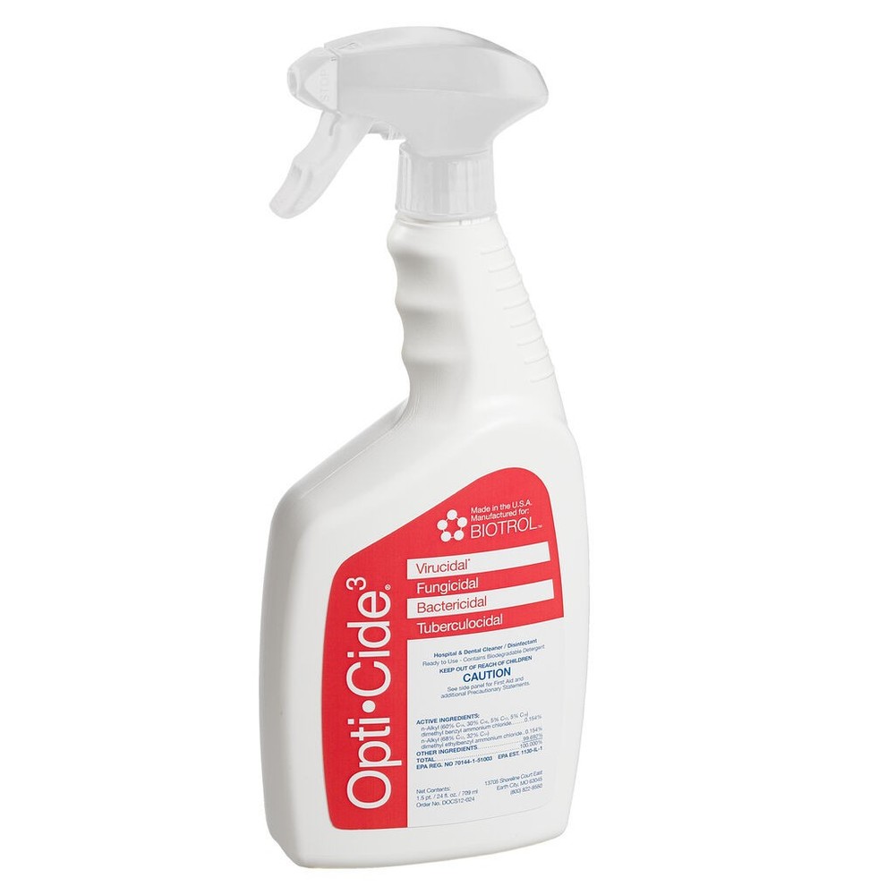 Biotrol DOCS12-024 Opti-Cide 3 Disinfectant Spray 24oz