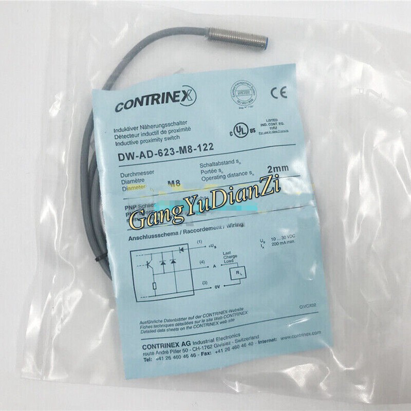 1 Pc. New proximity switch sensor DW-AD-623-M8-122