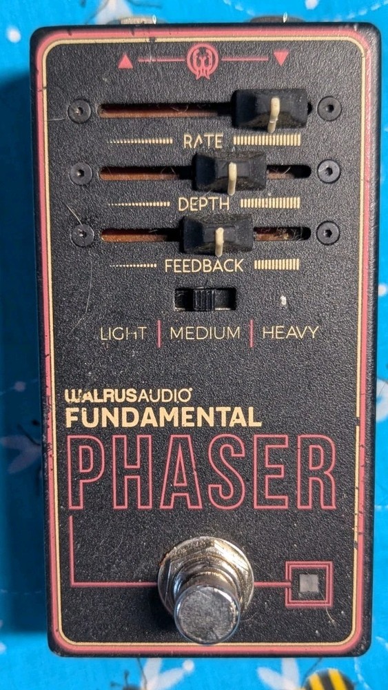 Walrus Audio Fundamental Phaser Guitar Effects Pedal USED