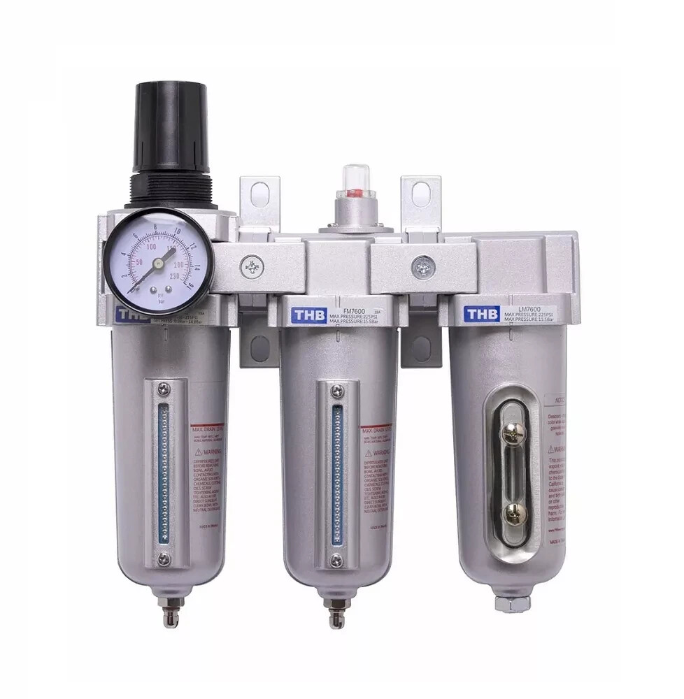 3/4'' NPT Filter/Regulator  & Lubricator Combo