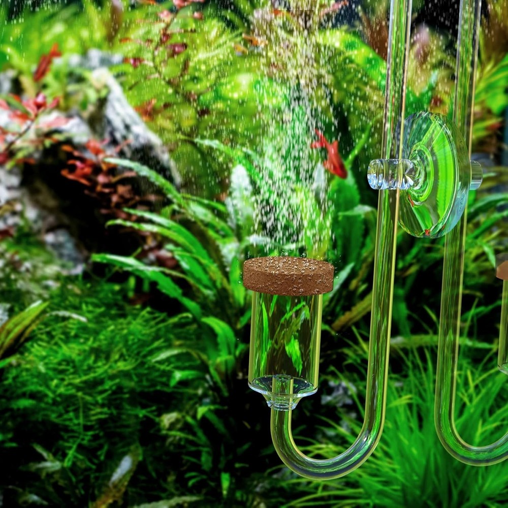 Aquarium CO2 Diffuser with Customized Ceramic – Perfect for 32-Gallon Tanks