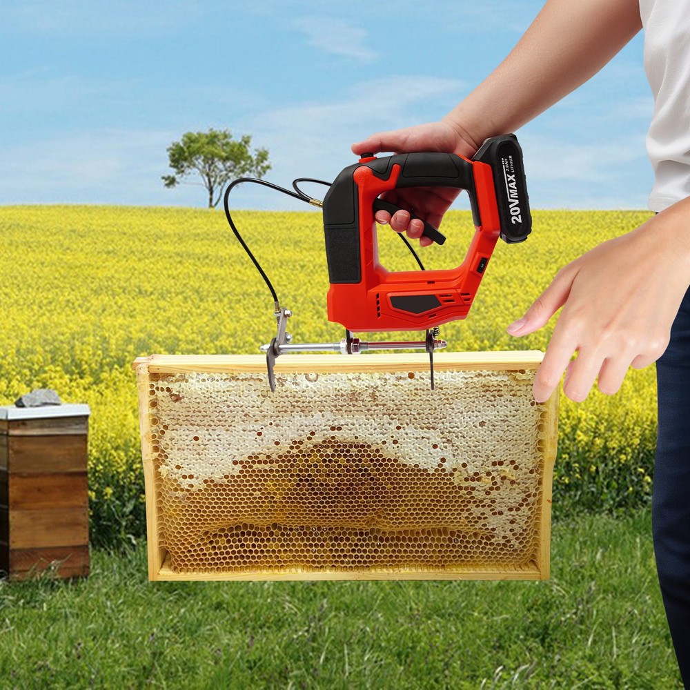 Electric Bee Remover, Handheld Beehive Frame Shaking Machine US~