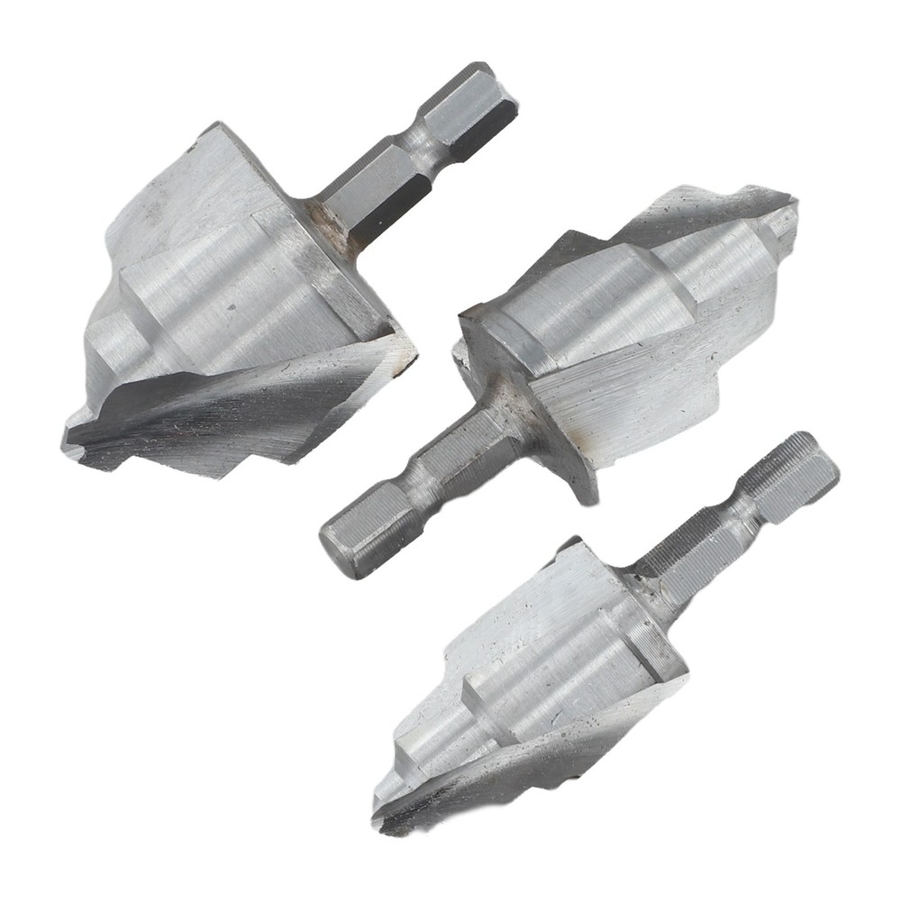 3PCS Lifting Drill Set with 6 35mm Hex Shank for PPR Pipe Compatibility