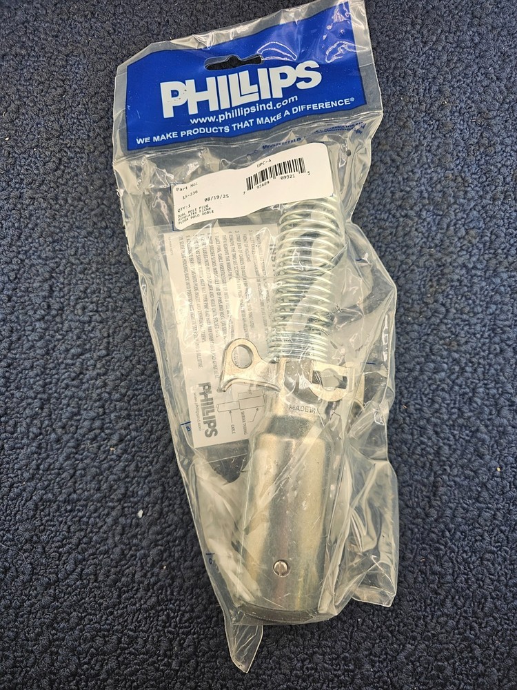 PHILLIPS 15-336: Plug, 2-Way, Double Grip, With Spring, Die Cast
