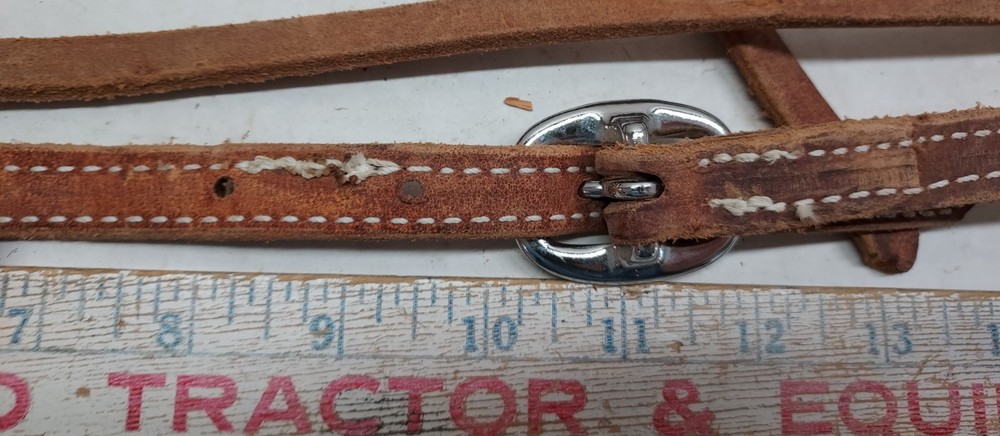 Double Leather Stitched Headstall - 1021252