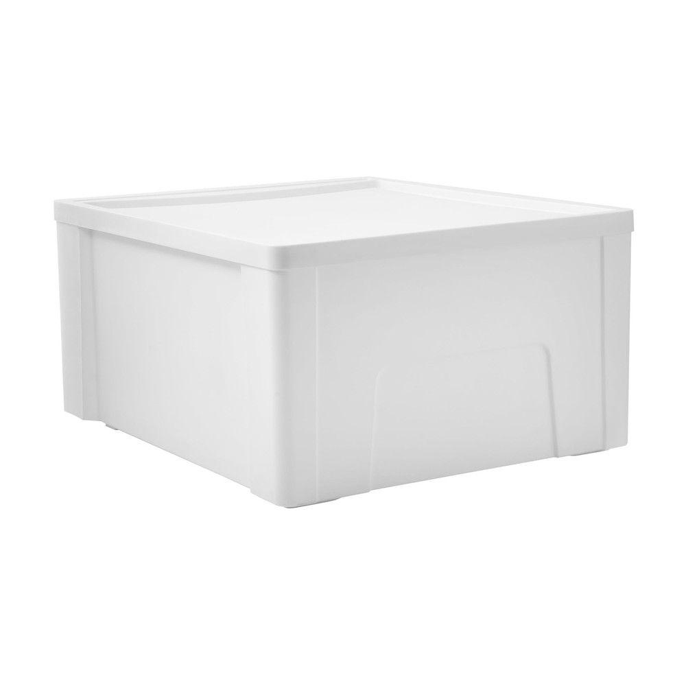 Starplast Medium Stacking Drawer, White,NEW PRODUCT EXPLOSION