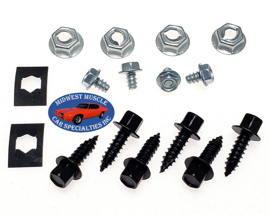 Dash Heater Control Panel Cables Assembly Mounting Hardware 66-67 GTO 16pcs A88