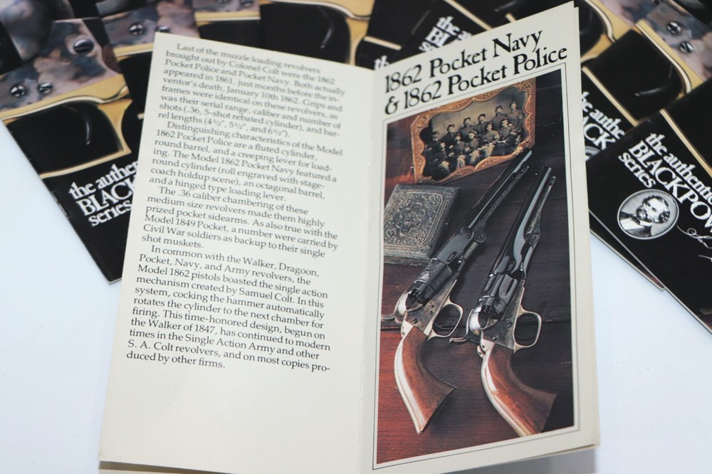 Colt Blackpowder Series Pamphlet