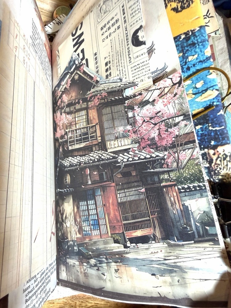 Asian Themed Junk Journal