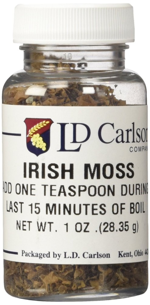 Irish Moss- 1 oz for Home Brew Beer Making