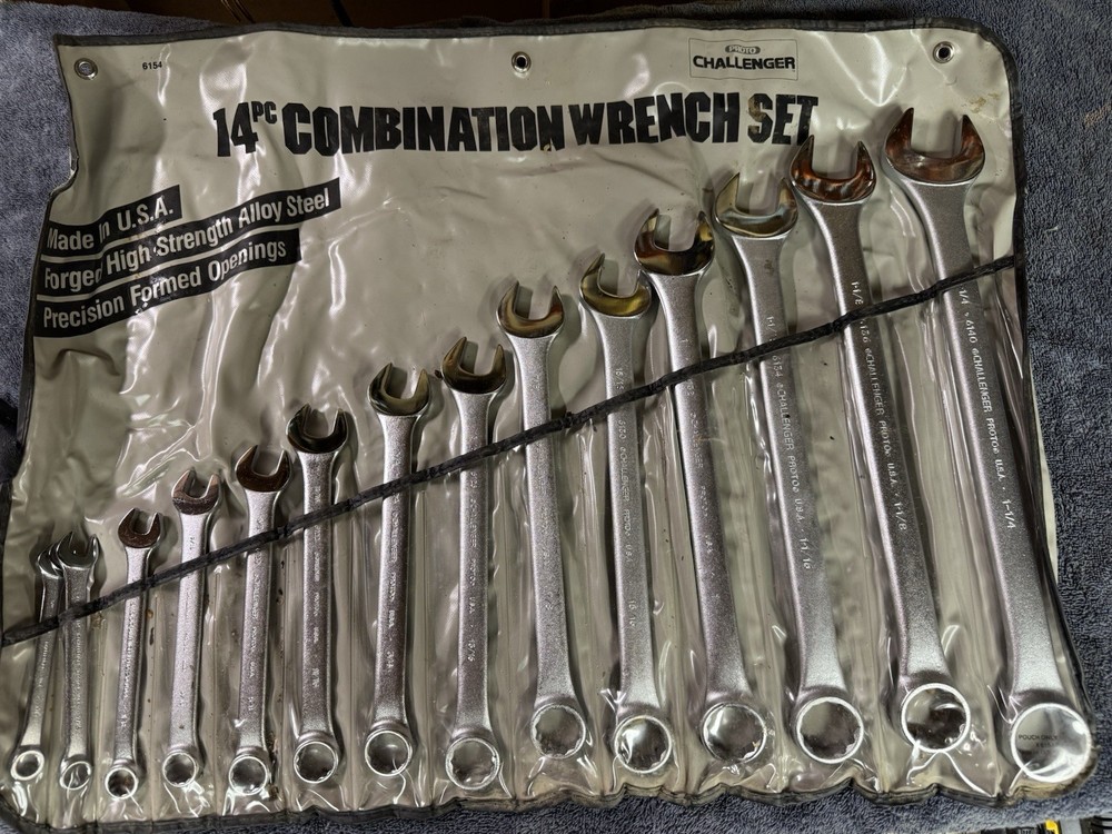 Proto Challenger 14pc SAE Combination Wrench Set