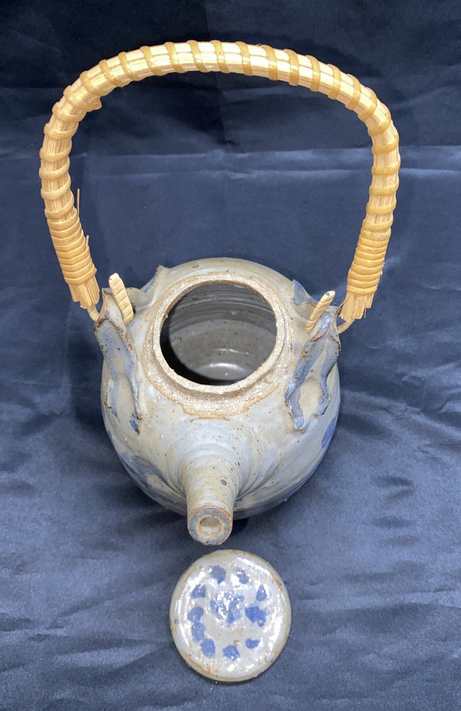 Handcrafted Studio Art Pottery Stoneware Teapot
