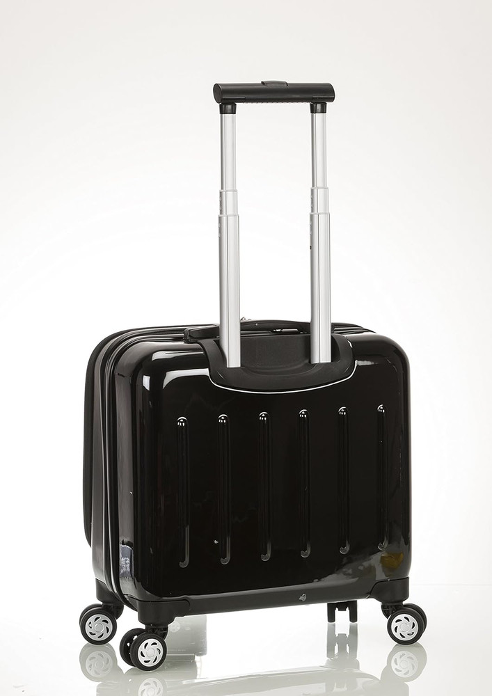 Revolution Hardside Rolling Computer Case, Carry-On, Black