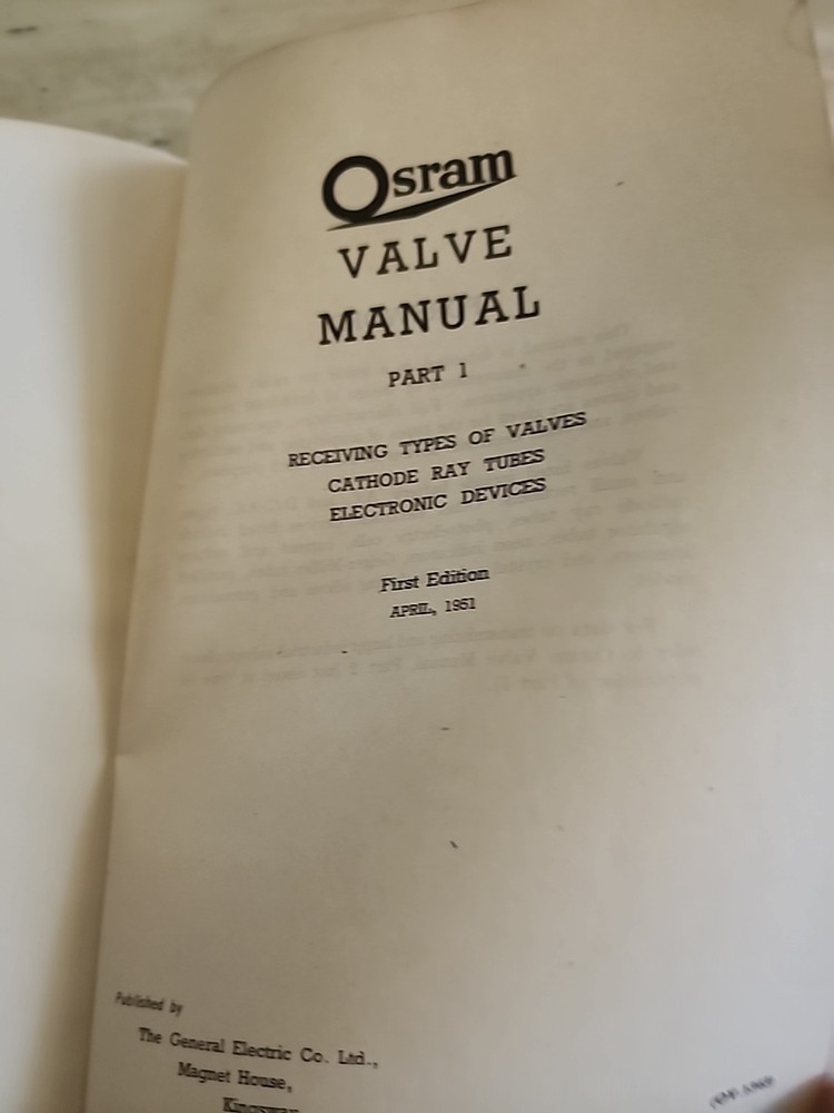 OSRAM VALVE MANUAL PART 1