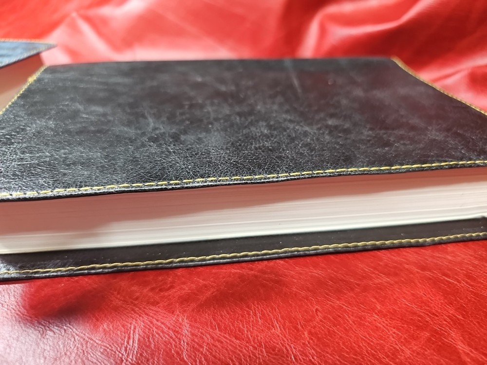 Criswell Study Bible Rebound with Liner Cowhide Nice! Stitched Parameter Nice!
