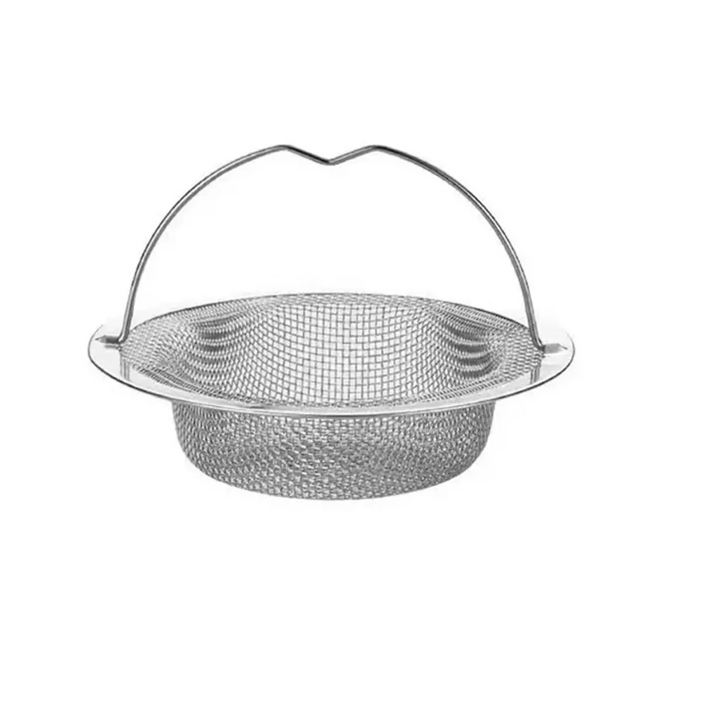 Premium Kitchen Sink Strainer Replacement Waste Plug Basin Drain Filter Steel UK