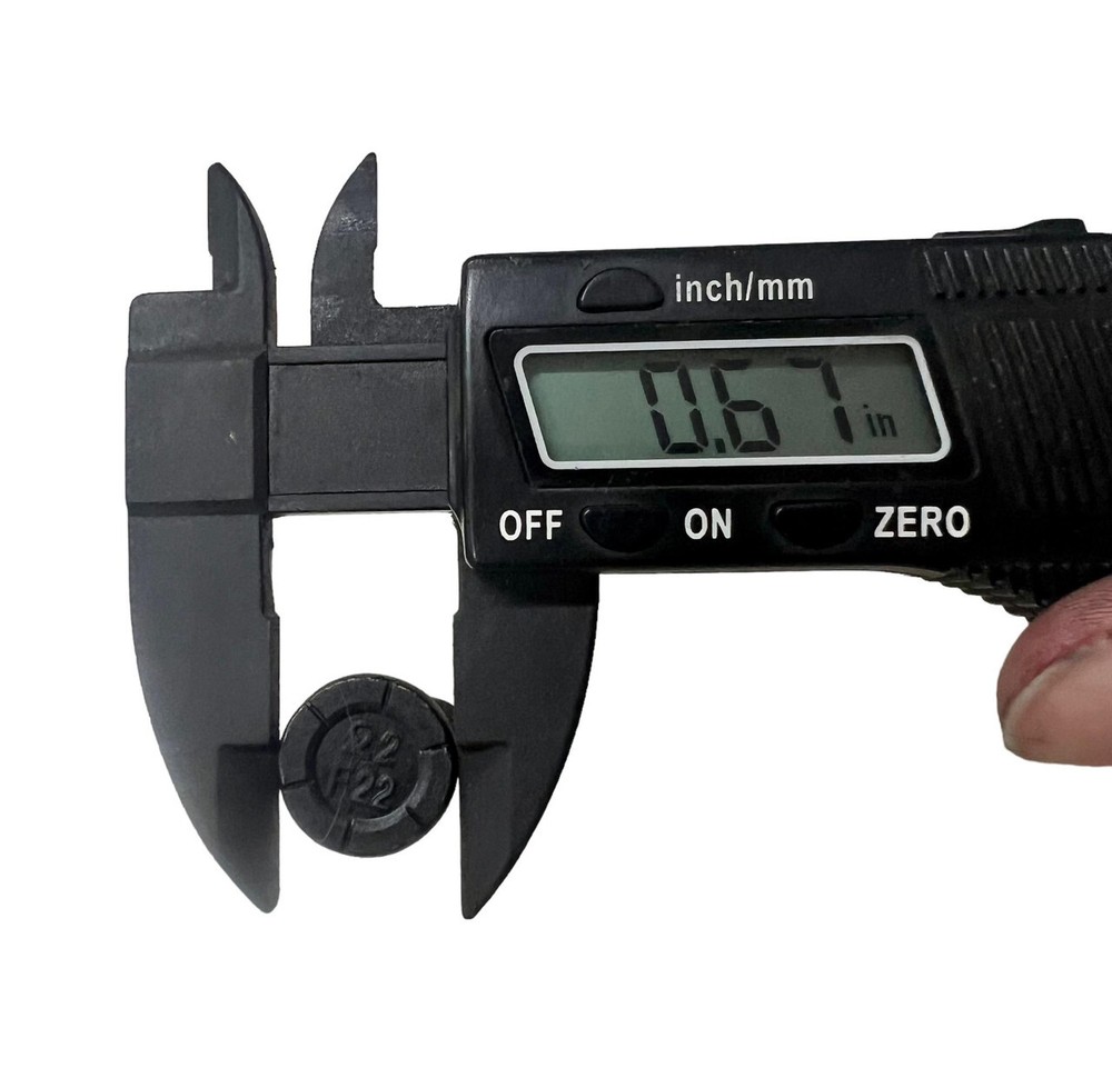 5) 1/2" x 2" Long Trailer Hub Wheel Stud Black w/ Cone Nut - same as 4759-20-Z