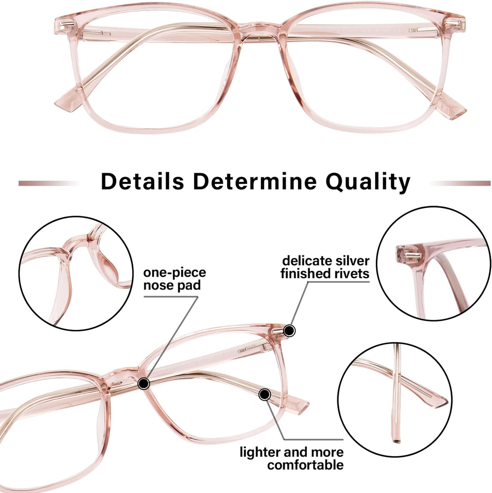 Blue Light Blocking Glasses Women Men TR90 Fashion Frame
