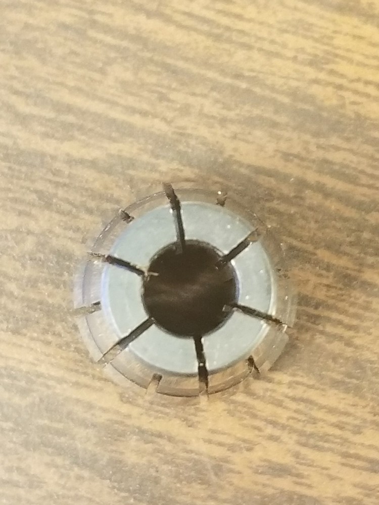 Command XT 16 Collet,  Part # F218 Size Range: .179-.218 Used