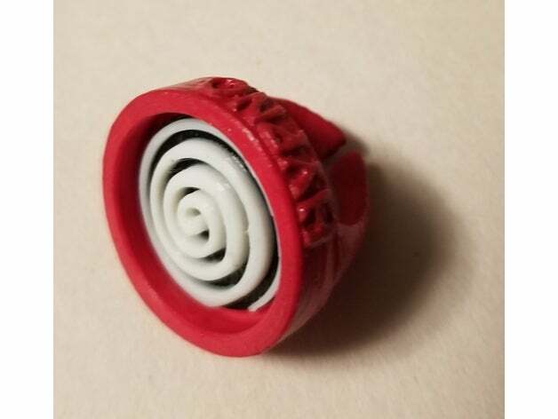 Captain Underpants 3D Animated Hypno Ring New FAST SHIPPING
